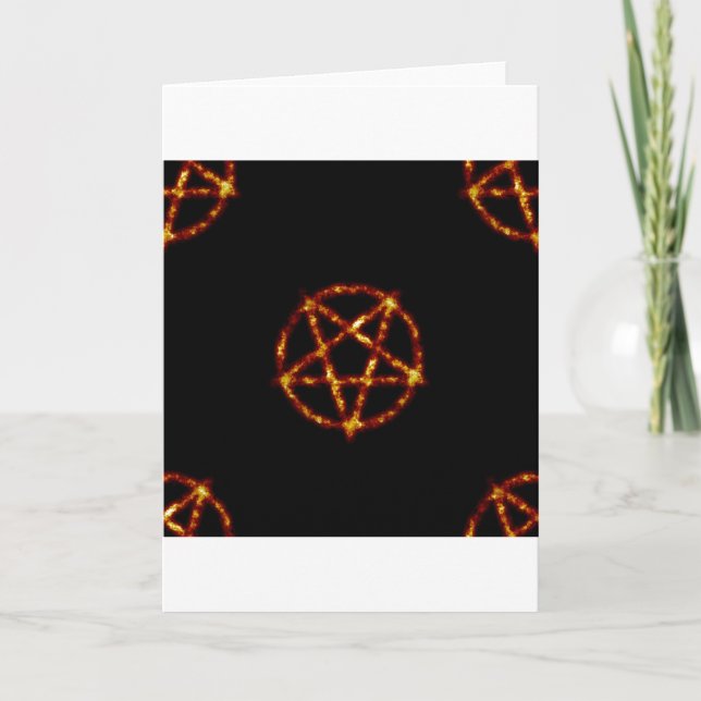 pentagram kort (Framsida)