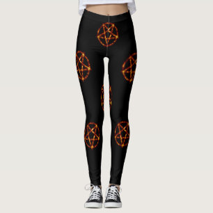 Pentagram-legeringar Leggings