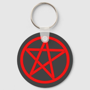 Pentagram Nyckelring