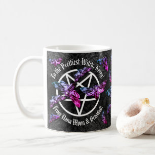 Pentagram och dödschef Hawk Moths Birthday Mugg