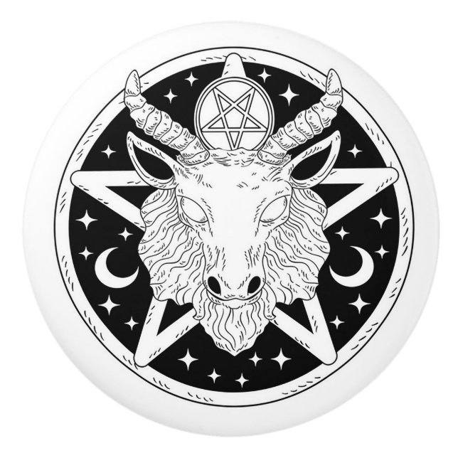 Pentagram och getdesign knopp (Framsidan)