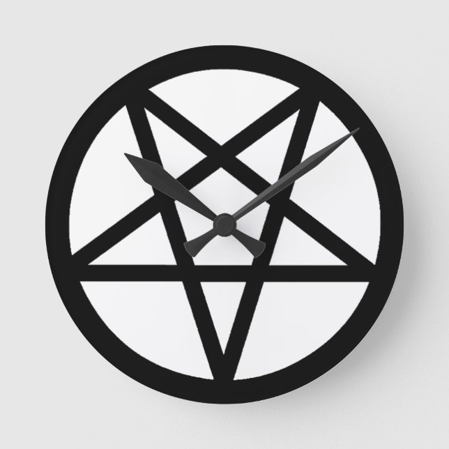 Pentagram Rund Klocka (Framsida)