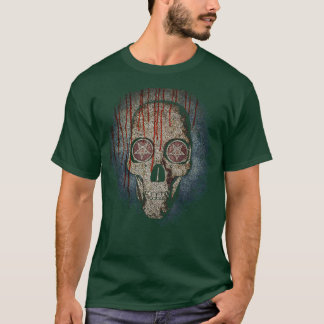 PENTAGRAM SKULL T SHIRT
