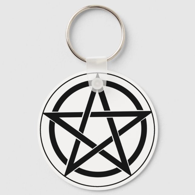 Pentagram-symbol Nyckelring (Framsida)