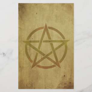 Pentagram Texturerad Brevpapper