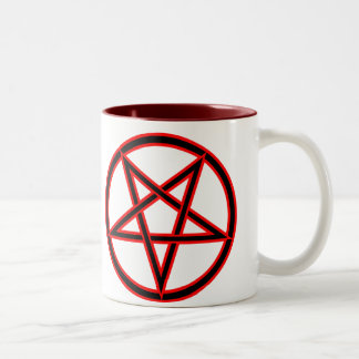 Pentagram Två-Tonad Mugg