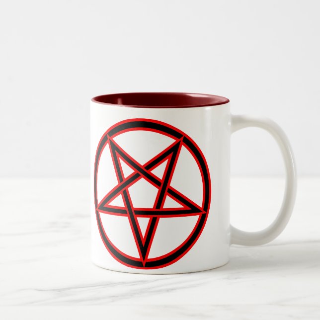 Pentagram Två-Tonad Mugg (Höger)