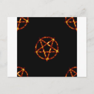 pentagram vykort