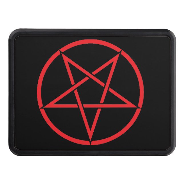 Pentagramsläphake Dragkroksskydd (Framsidan)