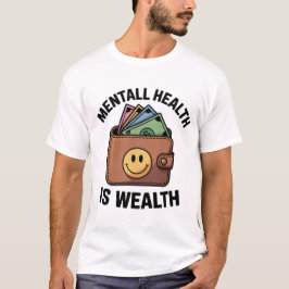 Pentalhälsan är rik - Smiley Wallet T-Shirt