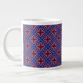 Pentas på lila jumbo mugg