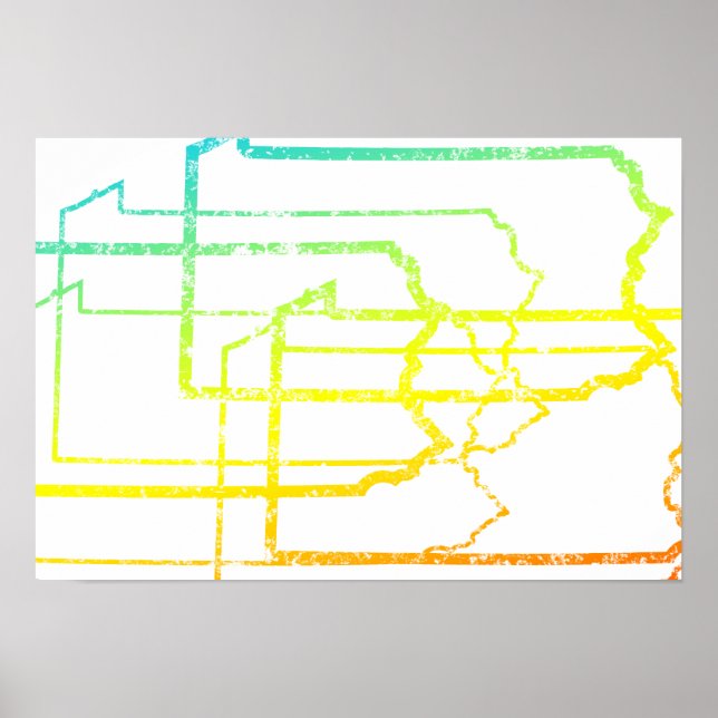 Pentasylvania chill oblur poster (Framsidan)