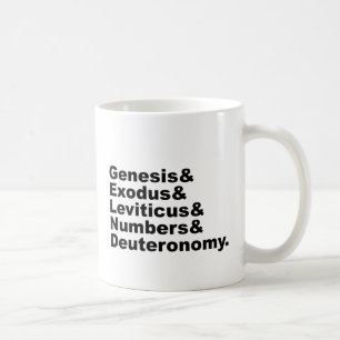 Pentateuch Genesis Exodus Leviticus Numbers... Kaffemugg