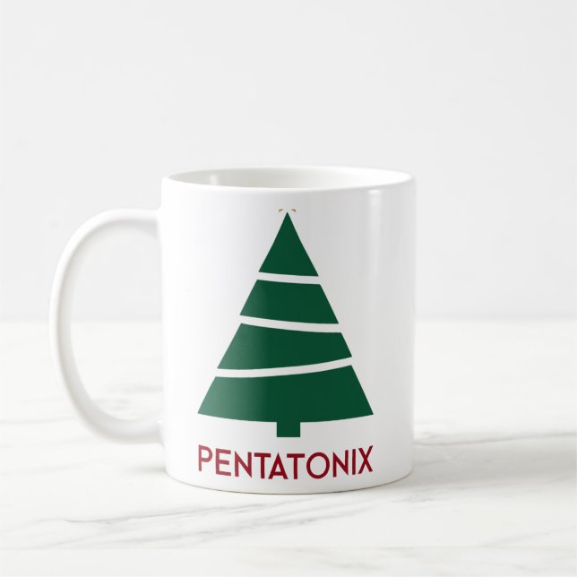 Pentatonix christmas kaffemugg (Vänster)