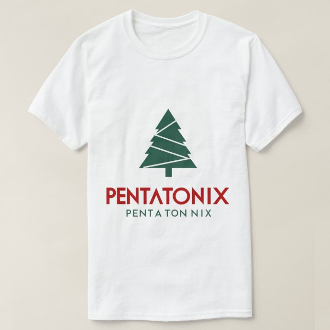 Pentatonix elektriska julklump t shirt (Design framsida)