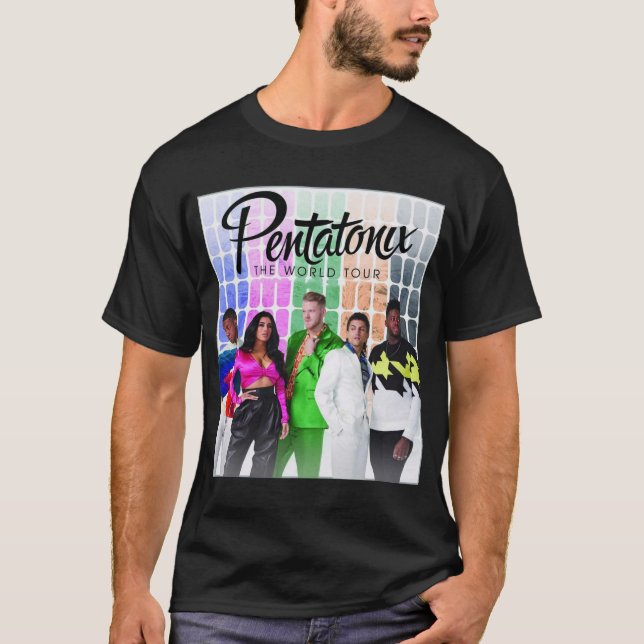 Pentatonix ptx Tour T Shirt (Framsida)