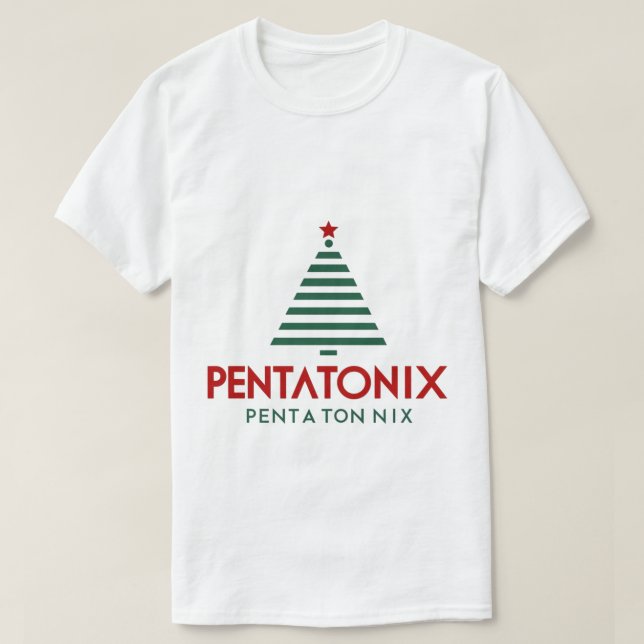 Pentatonix slick christmas t shirt (Design framsida)
