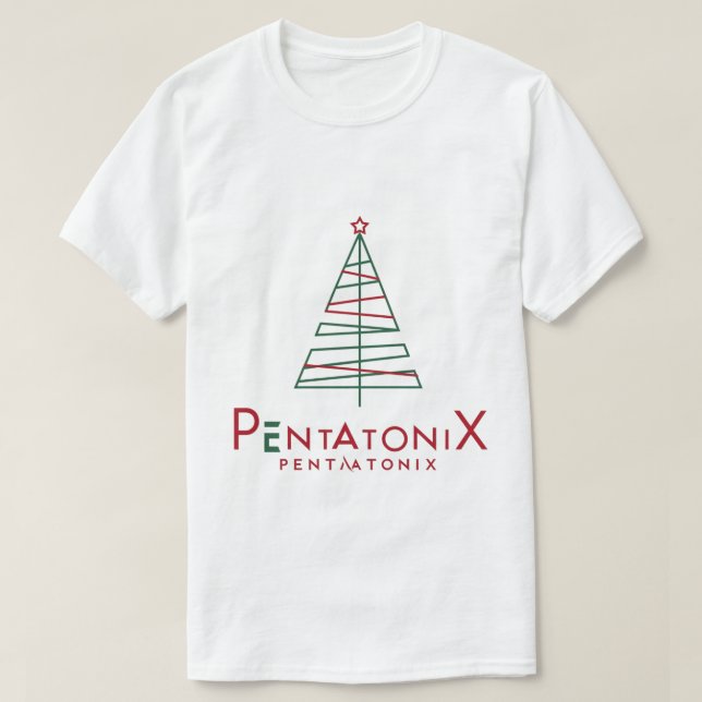 Pentatonix slick christmas t shirt (Design framsida)
