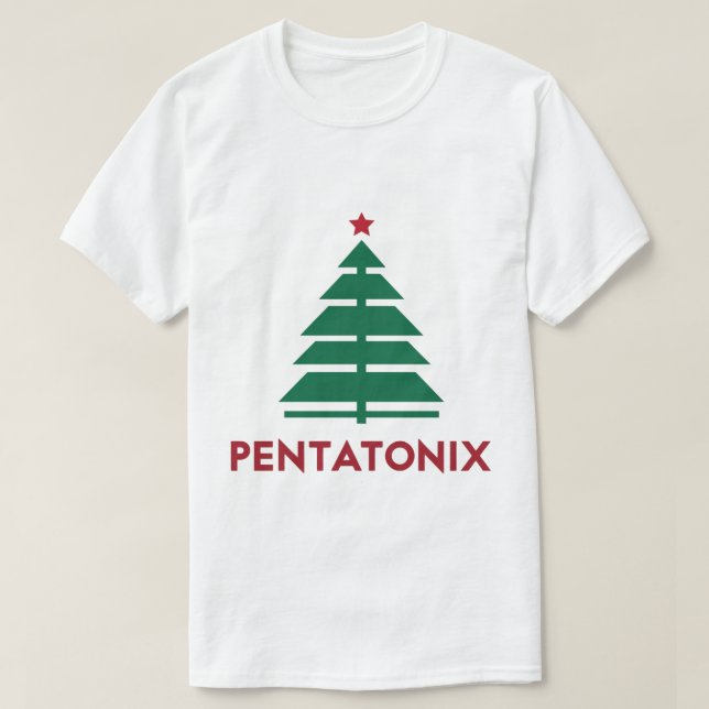 Pentatonix slick christmas t shirt (Design framsida)