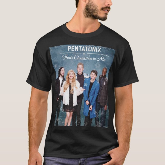Pentatonix som är jul för mig t shirt (Framsida)