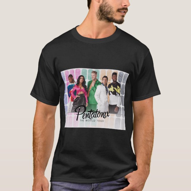 Pentatonix World Tour ptx T Shirt (Framsida)