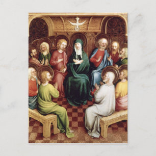 Pentecost, 1450 vykort