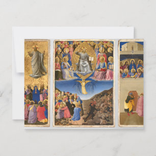Pentecost av Fra Angelico Vykort