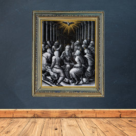 Pentecost Confirmation Artwork av Pierre Reymond Poster