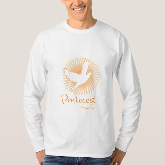 Pentecost Söndag T Shirt (Framsida)