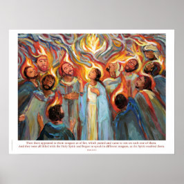 Pentecost Tunga of Fire Poster