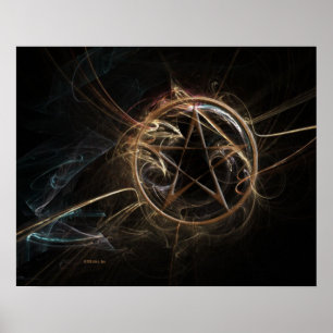 Pentegram-Poster (16 x 20 tum) Poster