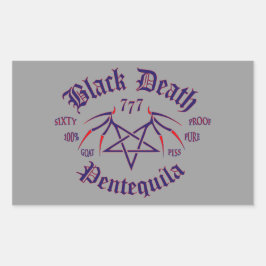 Pentequila Rektangulärt Klistermärke