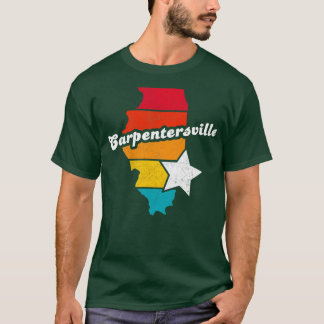 Pentersville Illinois Vintage Distress Souvenir T Shirt
