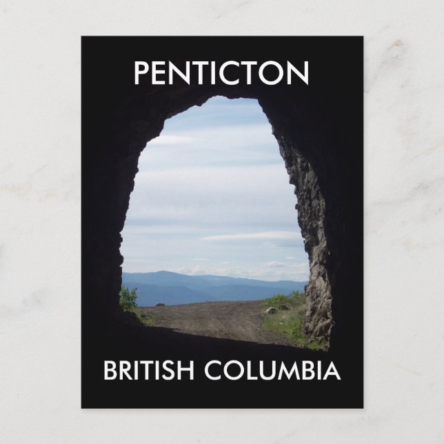 PENTICTON, BRITTISKA KOLUMBIA-vykort Vykort (Framsida)