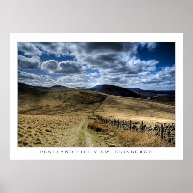 Pentland Backe View II Poster (Framsidan)