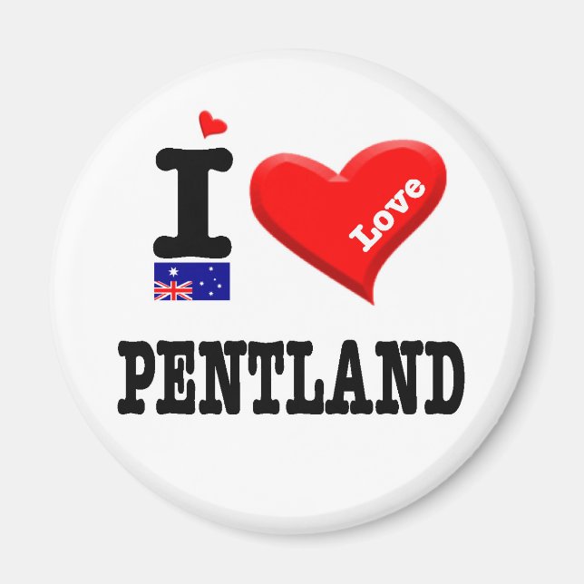 PENTLAND - I KÄRLEK MAGNET (Framsidan)