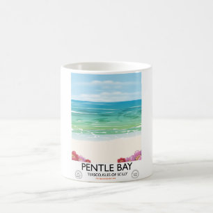 Pentle Bay, Tresco, Scillyöarna Kaffemugg