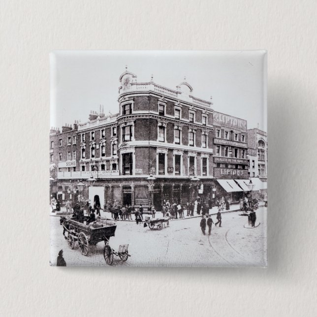 Pentonville vägplats, Islington, London Knapp (Framsida)