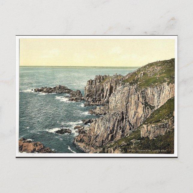 Penzance, Land's End, Cornwall, England Classic Ph Vykort (Framsida)