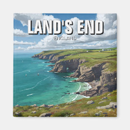 Penzance Land's End England Travel Magnet