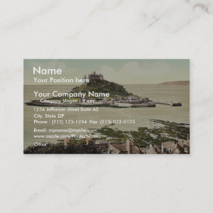 Penzance, St. Michael's Mount, Cornwall, England c Visitkort