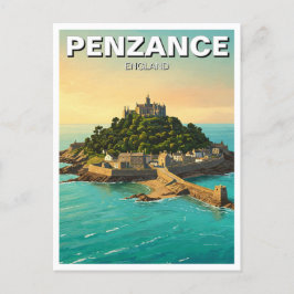 Penzance St Michael's Mount England Travel Vykort