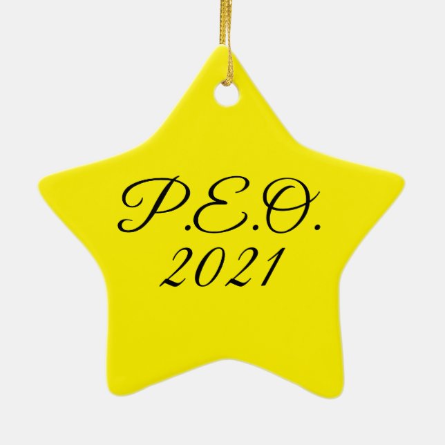 PEO Star Ornament 2021 (Baksidan)