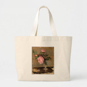 Peonier Berthe Morisot Fine Art Jumbo Tygkasse