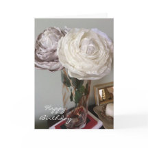 Peonier i en Vas-födelsedag