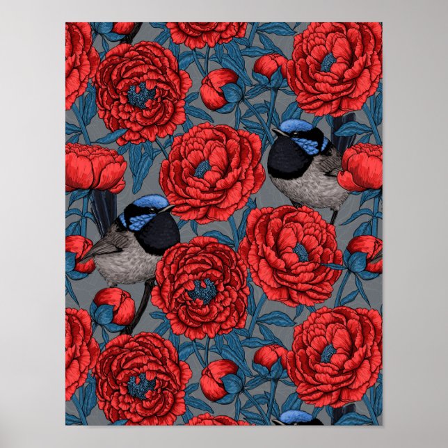 Peonier och ryssar poster (Framsidan)