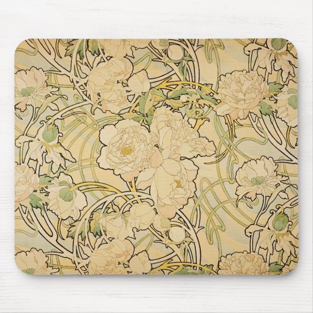 Peonies 1897 musmatta (Framsidan)