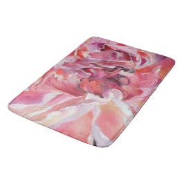 Peonies Blommigt Bath Mat Badrumsmatta