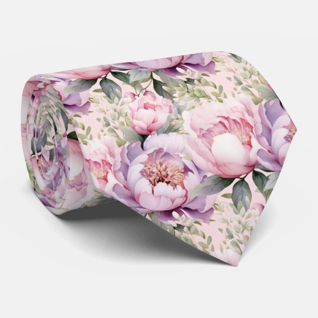 Peonies Blommigt Peony Flowers Slips (Rullad)