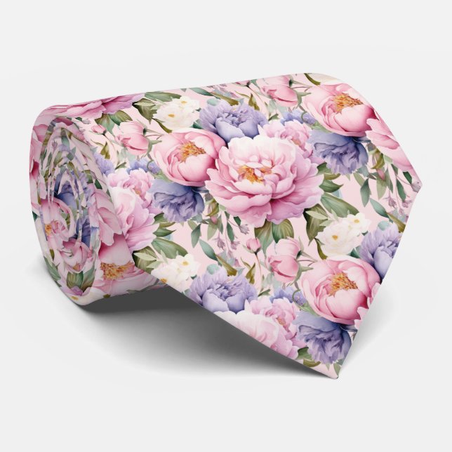 Peonies Blommigt Peony Flowers Slips (Rullad)